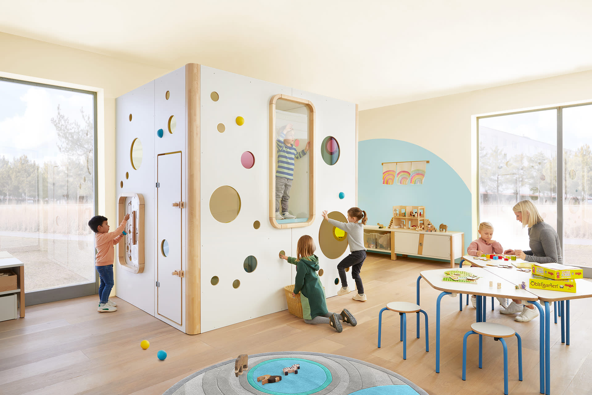 Räume in Krippe & Kindergarten gestalten